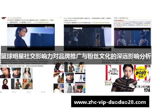 篮球明星社交影响力对品牌推广与粉丝文化的深远影响分析